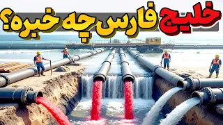 ایران میلیون ها تن آب دریا رو انتقال میده زیر بیابون نتیجه اش به زودی دنیا رو شوکه میکنه 