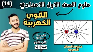 القوي الكهربية اولي اعدادي 