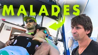 Navigation ( très ) difficile pour les équipiers #voiliercoraille
