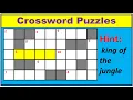 Crossword Puzzles Test-05 EnglishPuzzle Questions Tricky Questions Crossword Game QuizGame