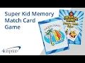 Super Kid Memory Match Card Game by 4imprint