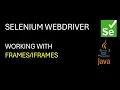 Selenium WebDriver What are and how to switch