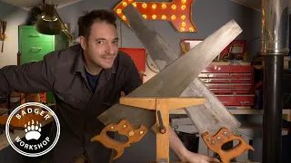 Restoring Sharpening Hand Saws 