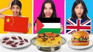 تحدي الاكل من بلدان العالم شفا  تحدي الاكل من بلدان العالم شفا