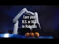 Study Robotics at UC Riverside s Bourns College of Engineering
