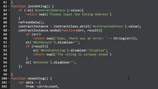 Voting DApp Code Explained - Part2 JavaScript