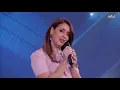 كارمن توكمه جي تتألق في غناء "قلبي عليك أنا ما ملكت شيء" على الهواء في صدى الملاعب