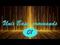Unix programming - 1 Basic commands