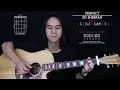 Perfect Guitar Cover Acoustic - Ed Sheeran + Onscreen Chords + Solo