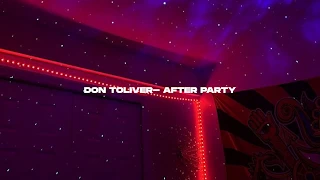 Download Don Toliver- after party ( s l o w e d + r e v e r b) MP3