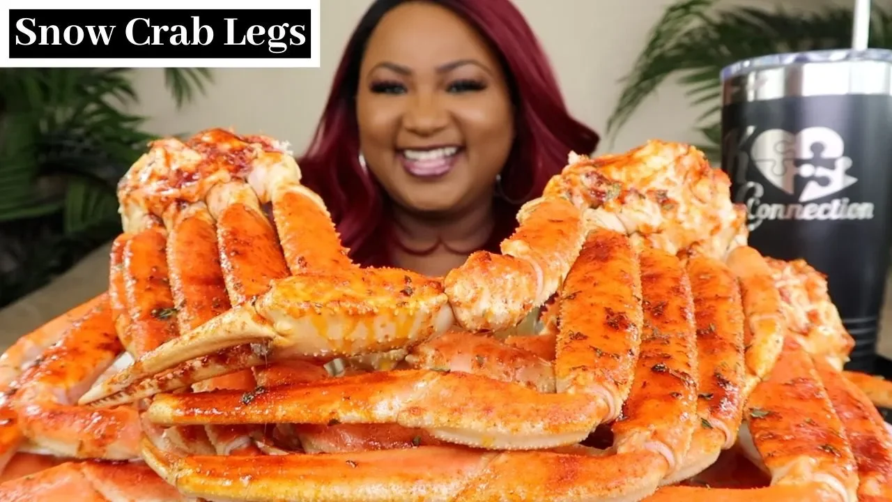 2x SPICY SNOW CRAB LEGS + SEAFOOD BOIL MUKBANG