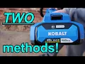 How to replace reload string on Kobalt 40V trimmer