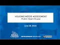 Edmond Housing Assessment Public Open House Recorded 2023