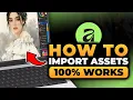 Import Assets in Affinity Designer 100 WORKS NO Yapping To The Point FAST EASY