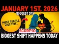 Lagu SCORPIO ♏ January 1, 2026 — The Biggest Spiritual Shift Begins Today… Most People Will Miss It ✨