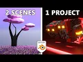 Multiple Scenes in 1 File Blender Tutorial