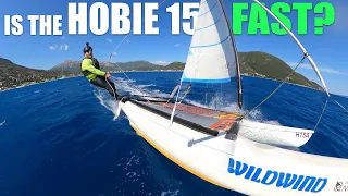How fast is the Hobie 15 catamaran