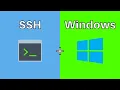 How to SSH on Windows 10 natively