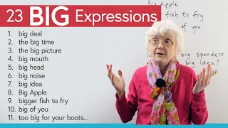 Learn 23 BIG Expressions in English