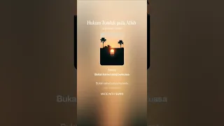 hukum tunduk pada allah
