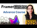 Framer Motion Keyframes And Transition Animations Framer Motion Course Part-3
