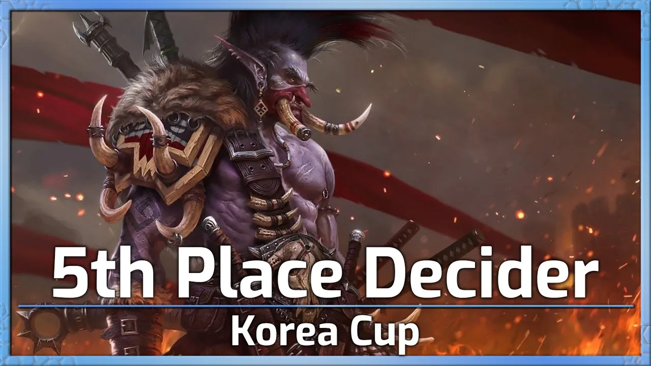 5th Place Decider - Korea Cup - Heroes of the Storm
