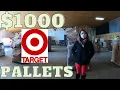 I spent 1000 on Target Liquidation Pallets