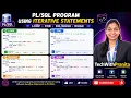 Learn Iterative Statements LOOP EXIT CONTINUE FOR LOOP TechWithPranita