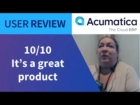 Thumbnail for West Wood Products Administrative Assistant Gets Honest | Acumatica Review