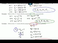 Sequences Generating Terms