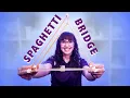 Build your own bridge out of pasta STEM Activity