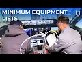 Minimum Equipment Lists Keeping Planes Flying With Inoperative Parts