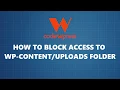 How to block access to WordPress wp- folder - PDA Gold