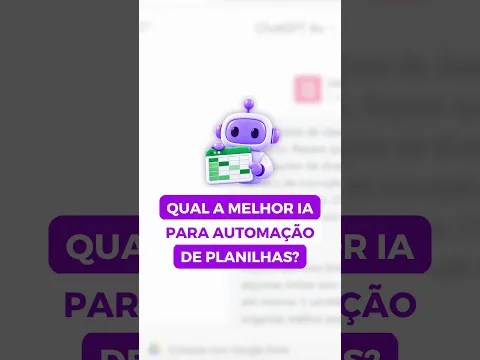 Qual IA melhor para indicadores e automação de planilhas? | #shorts