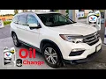2016-2022 Honda Pilot Full Synthetic Oil Change DIY