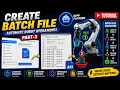 Automate Robot Operations Using Batch Files Robot Motions Part 3