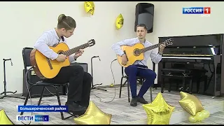 В Большеречье открыли, обновлённую после реконструкции школу искусств