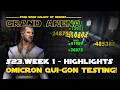 Qui-Gon Omicron GAC Testing QGJ vs DR Maul Talon SWGOH Grand Arena