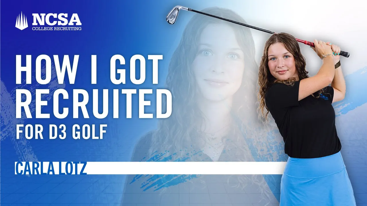 NCSA College Recruiting — Carla Lotz - NCSA College Recruiting (YouTube video ad)