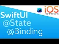 SwiftUI State and Binding iOS Swift 60 seconds