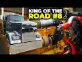 Building a Kenworth W900L Show Truck - Custom 3406 Engine Bay Custom Mods