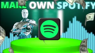 Make your own Spotify Clone Using HTML CSS JS Spotify UI Website Clone Tutorial in Hindi