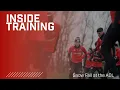 Lads Prepare For Hull Inside Training