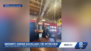 FBI questions Minocqua brewery owner after controversial post about President Trump