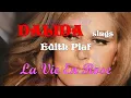 DALIDA - La Vie En Rose - With lyrics