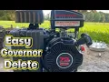 79cc Predator - Easiest Way to Remove Governor and Keep Factory Throttle
