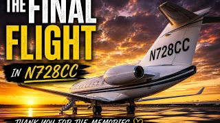 The Final Flight of N728CC Gulfstream G280 to Palm Beach