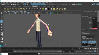 Automated Rigging in Maya with Python - v0 3