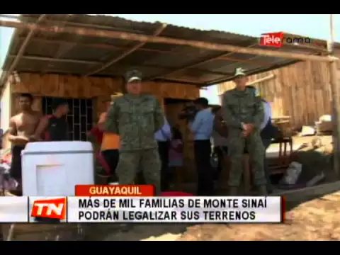 Más de mil familias de Monte Sinaí podrán legalizar sus terrenos