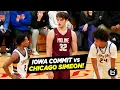 FUTURE IOWA HAWKEYES Owen Freeman Brock Harding Moline Maroons vs Nationally-ranked CHICAGO SIMEON
